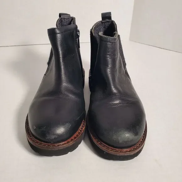 Zara Boys Leather Black Boots. Size 30 EU. SKU# B-14 - Picture 13 of 16